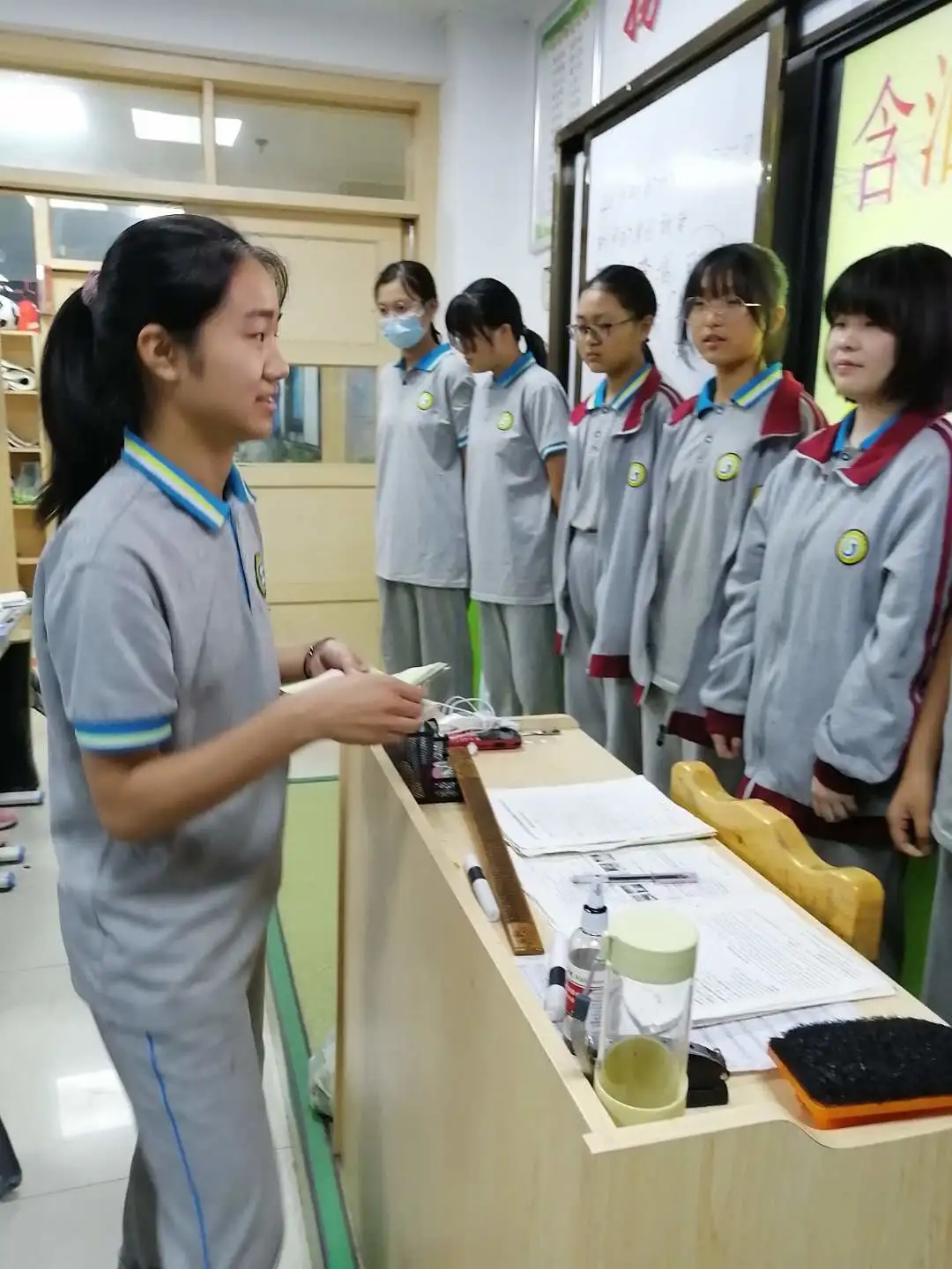 学弟学妹送祝福、暖心行动助中考