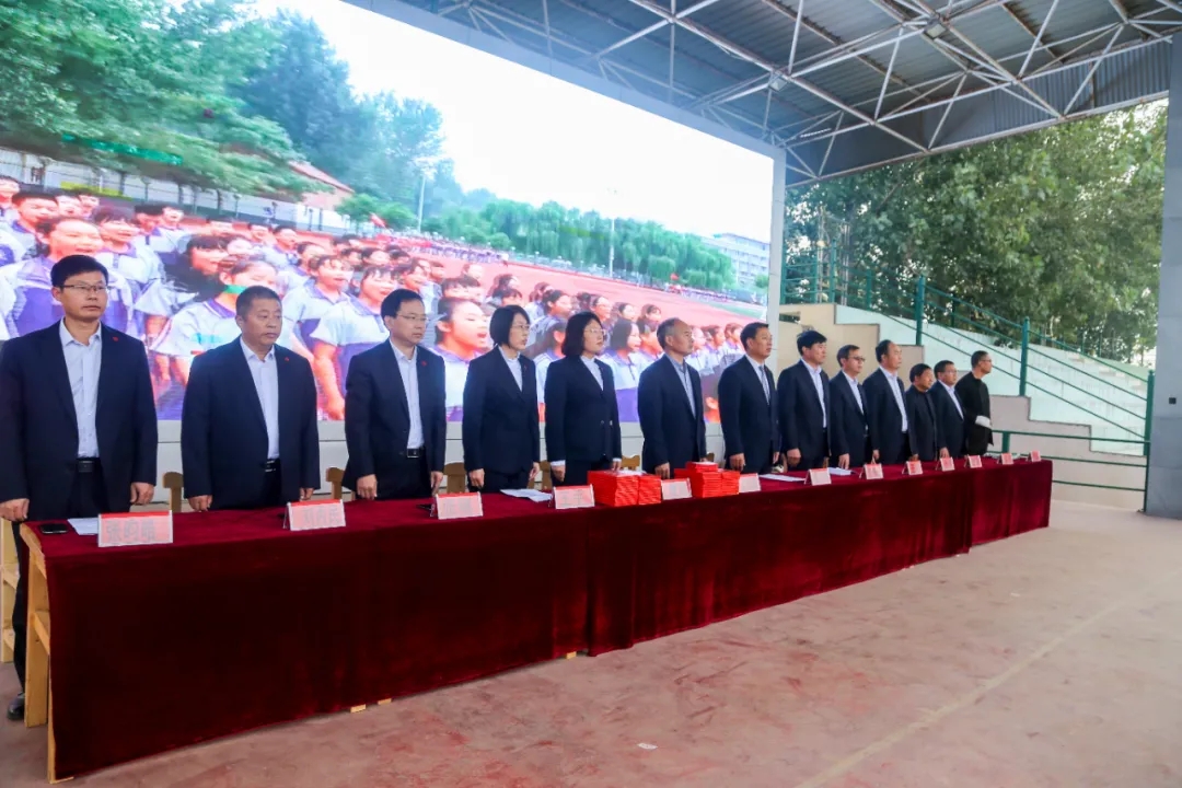 淮阳羲城中学举行2020-2021学年度第一次质量监测总结大会